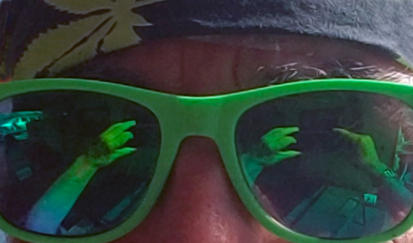 zelene očale