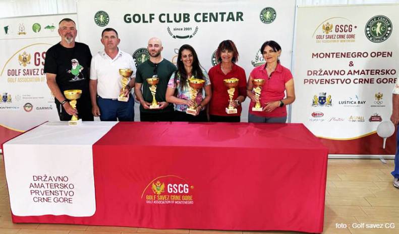 Goran Radonjić prvi zvanični prvak CG u golfu