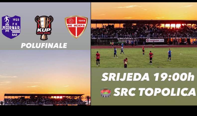 Mornar igra za finale Kupa CG