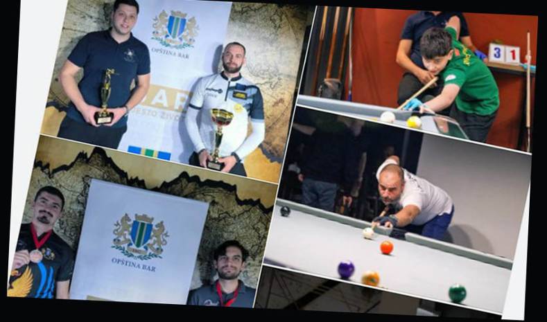 Bar: Završen turnir u bilijaru