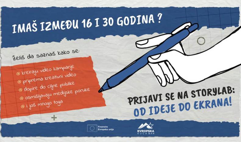 Besplatnan edukativni program StoryLab – od ideje do ekrana!